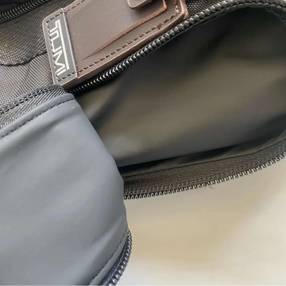 TUMI Black and Brown Men's Bag